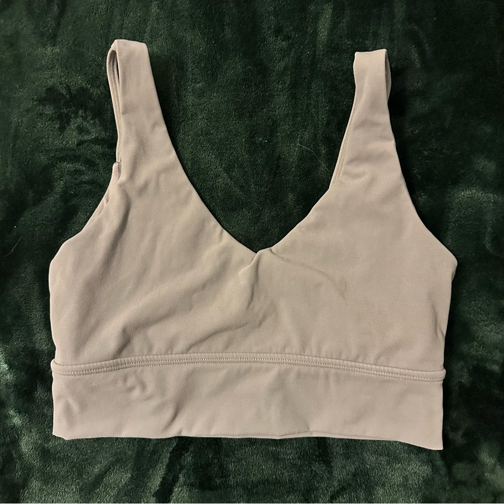 BuffBunny Gray Sports Bra